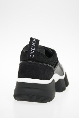 leather and neoprene Sneakers