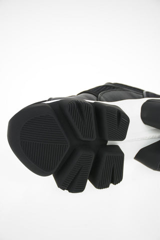 leather and neoprene Sneakers