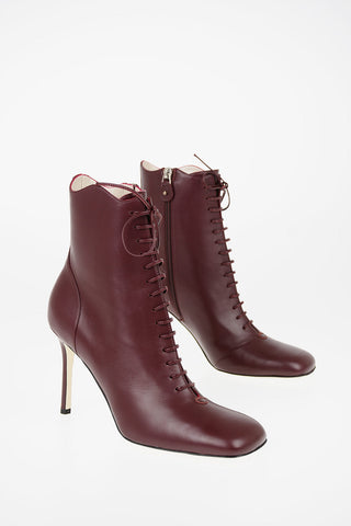 10cm Leather GALAXY Ankle Boots
