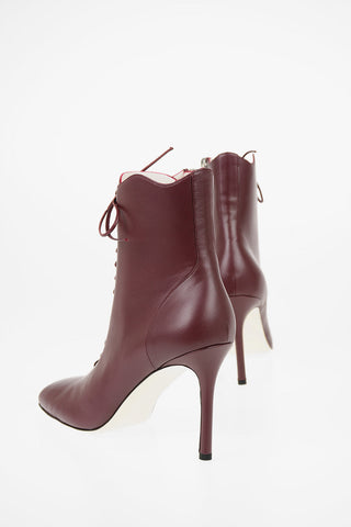 10cm Leather GALAXY Ankle Boots