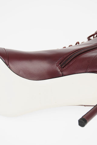 10cm Leather GALAXY Ankle Boots