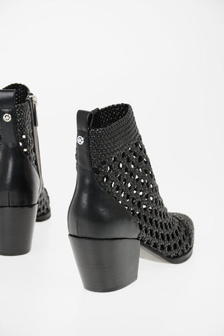 MICHAEL 6cm Openwork AUGUSTINE Ankle Boot
