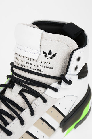 Leather High-top Sneakers