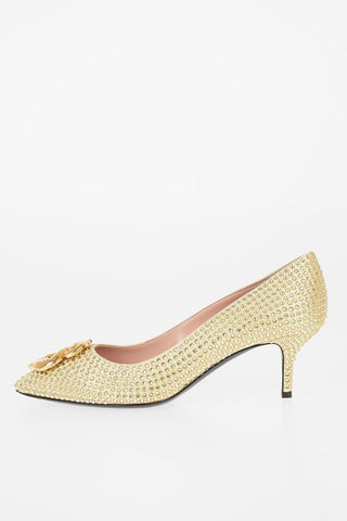 COUTURE! 6Cm Jewel Insert Pumps