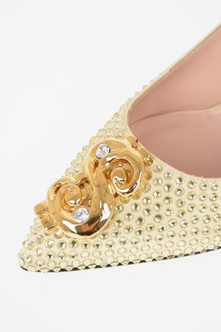 COUTURE! 6Cm Jewel Insert Pumps