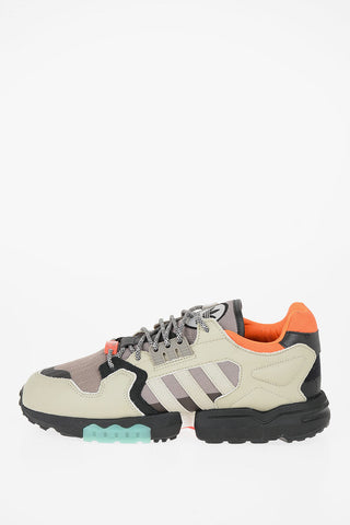 Leather and Fabric ZX TORSION Sneakers