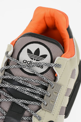 Leather and Fabric ZX TORSION Sneakers