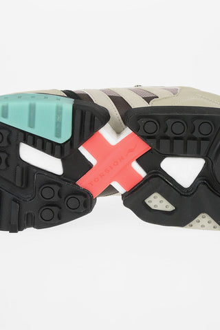 Leather and Fabric ZX TORSION Sneakers