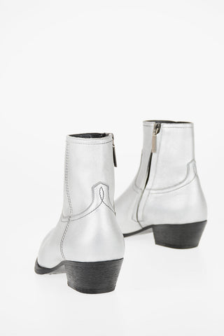 5cm leather LUKAS Western boots