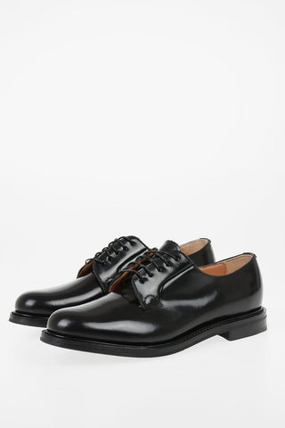 leather Derby shoes