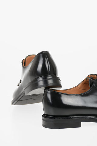 leather Derby shoes