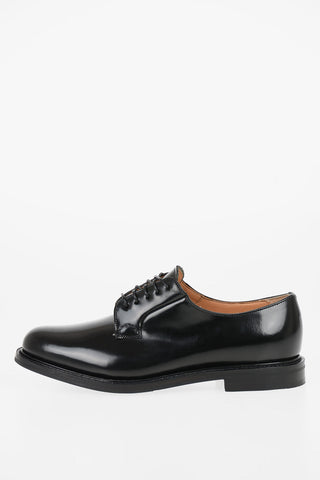 leather Derby shoes