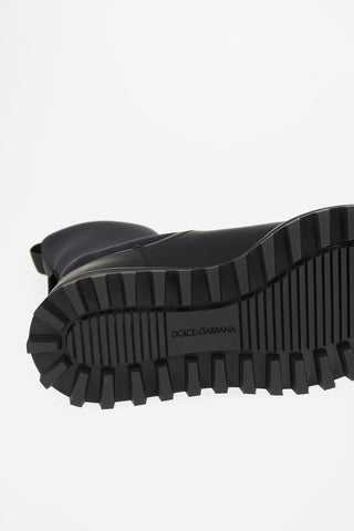 Stivaletti VULCANO in pelle e neoprene