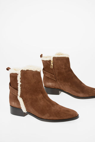Suede Leather FRIDA Ankle boots