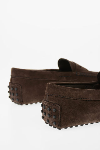 Suede Leather Penny Loafer