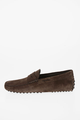 Suede Leather Penny Loafer