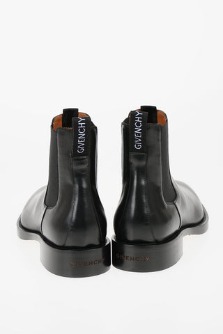 leather Chelsea boots