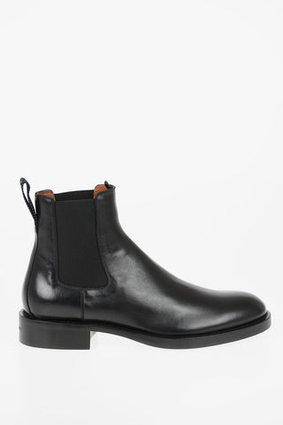 leather Chelsea boots