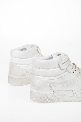 Leather MOON PLUS High-top Sneakers