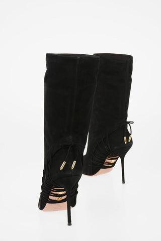 10cm Suede leather ALL MINE Ankle Boots