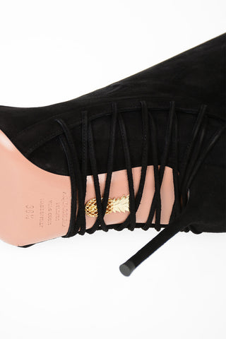 10cm Suede leather ALL MINE Ankle Boots