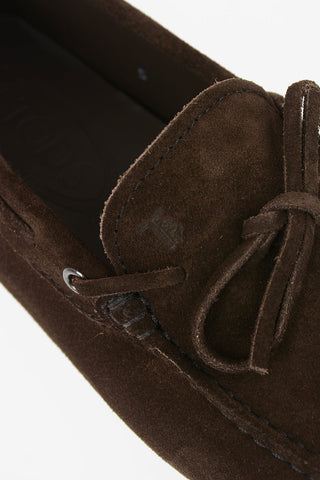 Suede Leather Penny Loafer