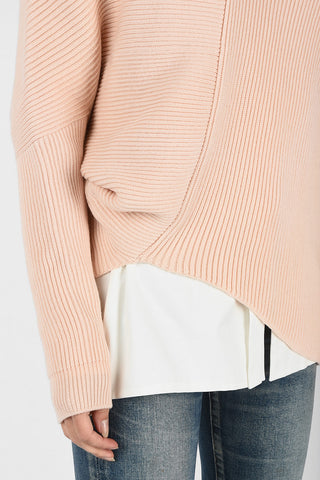 Maglia Asimmetrica a Costine
