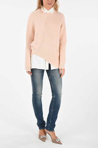 Maglia Asimmetrica a Costine