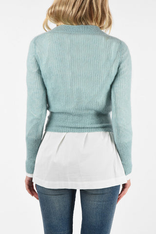 Scoop Neck  DAO Cropped Sweater