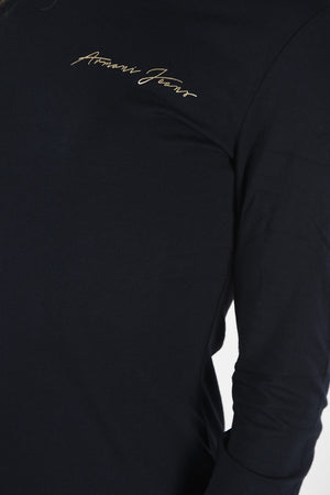 ARMANI JEANS Long Sleeve Crew-NeckT-shirt