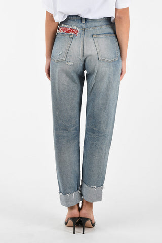 High-Rise boyfriend  jeans