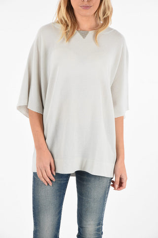 cashmere ¾ sleeves sweater