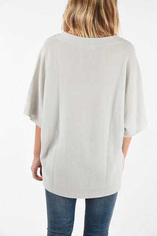 cashmere ¾ sleeves sweater