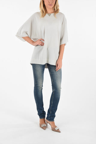 cashmere ¾ sleeves sweater