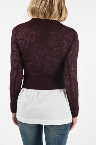 Scoop Neck  DAO Cropped Sweater