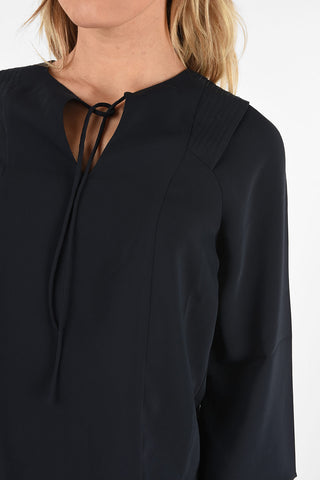 ARMANI JEANS Tie Neck 3/Sleeve Blouse