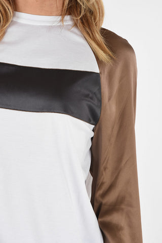Long Sleeves T-shirt with Back Closure