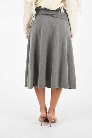 Knit Godet Skirt