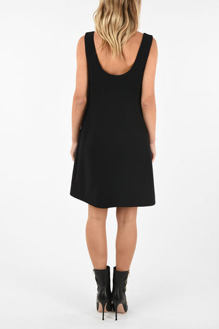 Chocker Mini Shift Dress