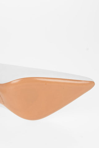 10cm Leather Decolletè