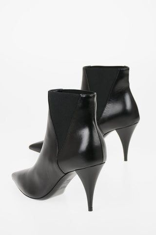 8cm Leather Ankle Boot
