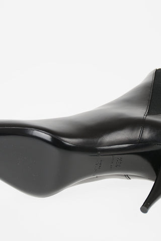 8cm Leather Ankle Boot