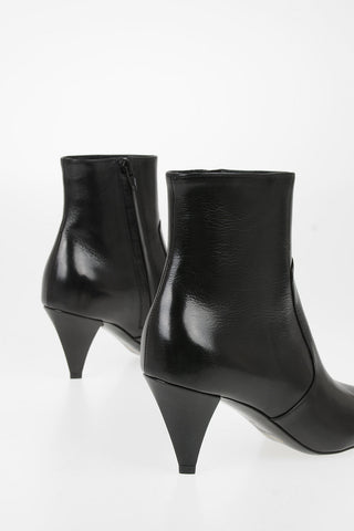 7cm Leather Ankle Boot