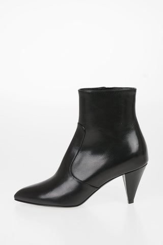 7cm Leather Ankle Boot