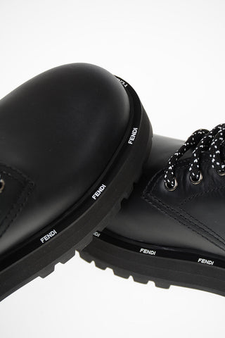 leather Combat boots