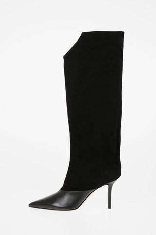 9cm Suede Leather BRELAN Boots
