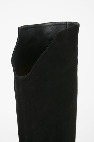 9cm Suede Leather BRELAN Boots