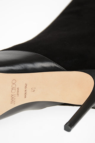 9cm Suede Leather BRELAN Boots