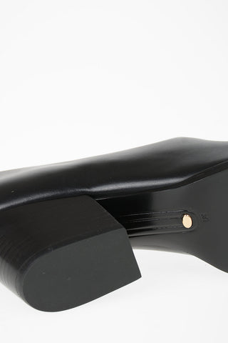 Décolleté in pelle Tacco Spesso 5 cm