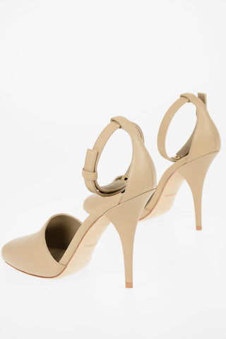 11 cm leather Stiletto Heel Ankle-strap sandals